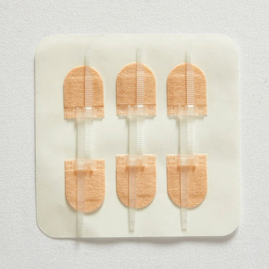 3pcs/set Portable Zipper Tie Wound Closure Patch Hemostatic Patch Wound Fast Suture Zipper Band-Aid Outdoor Safety Survival