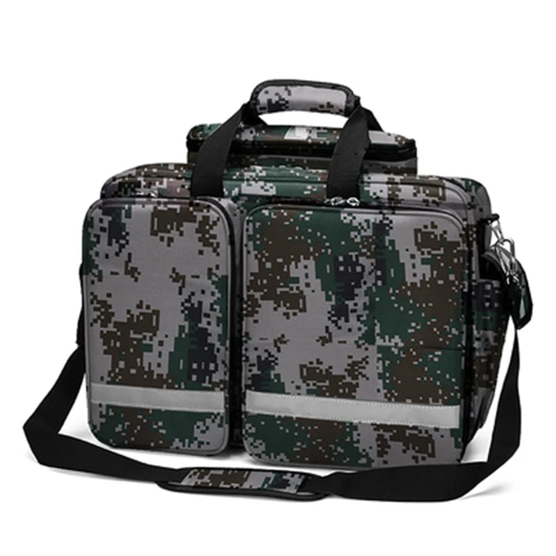 Empty First Aid Kit Waterproof Multi-function Reflective Rescue Bag Home Travel Sport Emergency Medical Case Doctor Visiting Bag
