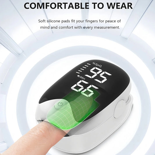 OLED Oximetro de dedo LED Display Finger Pulse Oximeter Medical Portable blood oxygen oxymetre Heart Rate Saturation Meter