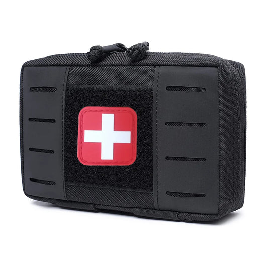 1000D Molle IFAK Pouch First Aid Kit Pouch Tactical Admin EDC Gear Utility Pouch Waist Bags for Small Tool Horizontal