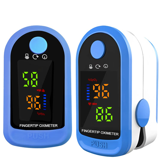 Finger Pulse Oximeter Medical Portable Blood Oxygen Oxymetre Heart Rate Saturation Meter OLED Oximetro De Dedo LED Display