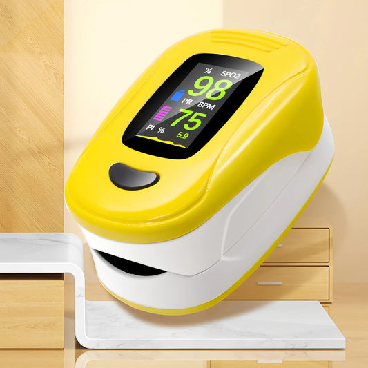 Finger Pulse Oximeter Medical Portable Blood Oxygen Oxymetre Heart Rate Saturation Meter OLED Oximetro De Dedo