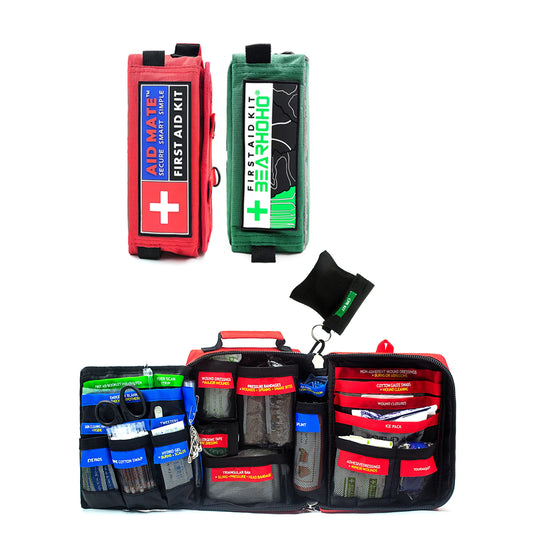 M Molle Professional First Aid Kit Full /Empty Emergency Survival Kit Trauma Bag for Cycling Camping Hiking Travel Outdoor IFAK