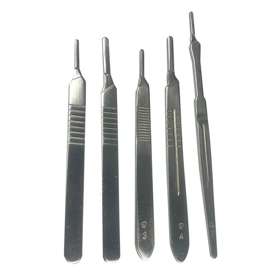 Steel Scalpel Handle Utility Blade Handle Carving Replacement 3# 4# 7# PCB Repair Animal Surgical Knife Carving DIY Hand Tools